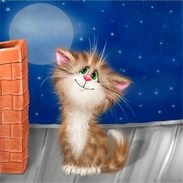 5d Cat Diamond Painting Kit Premium-20